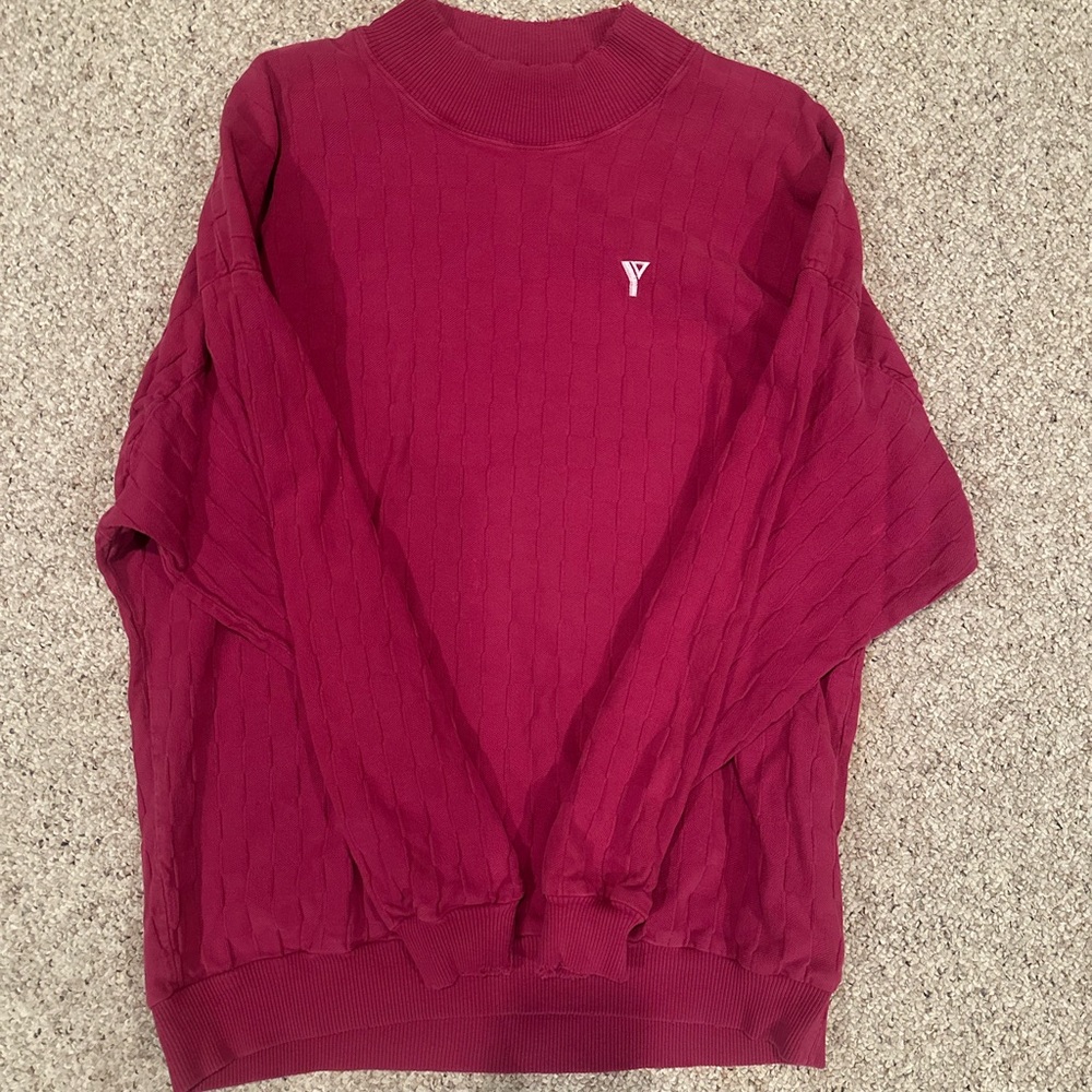 Vintage pink YMCA crewneck